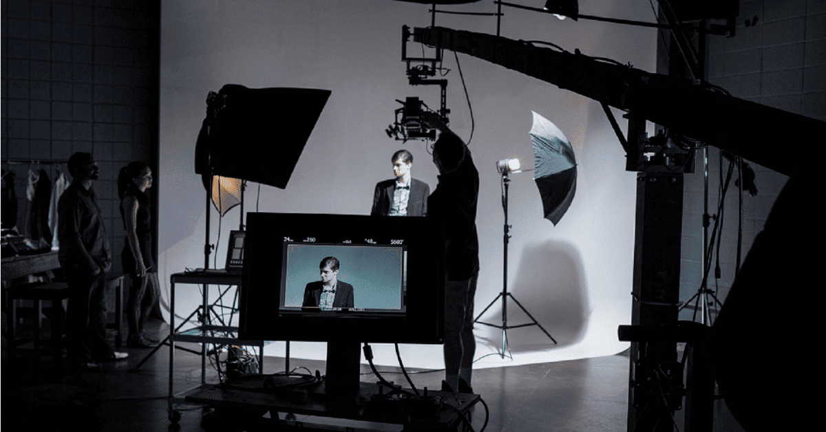 On Set Of Lawyer Commercial Stock Photo