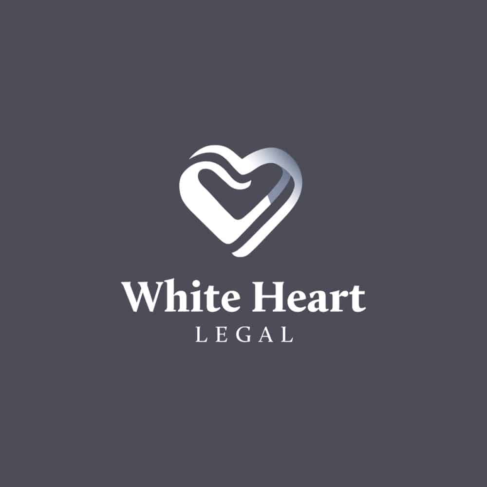 White Heart Legal Logo